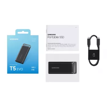 Samsung MU-PH4T0S 4 TB 3.2 Gen 1 (3.1 Gen 1) Melns