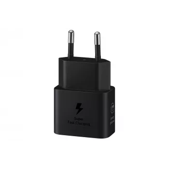 Lādētājs Samsung EP-T2510 25W USB-C ātrai uzlādei, melns, 1 m kabelis