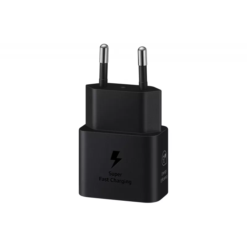 Lādētājs Samsung EP-T2510 25W USB-C ātrai uzlādei, melns, 1 m kabelis