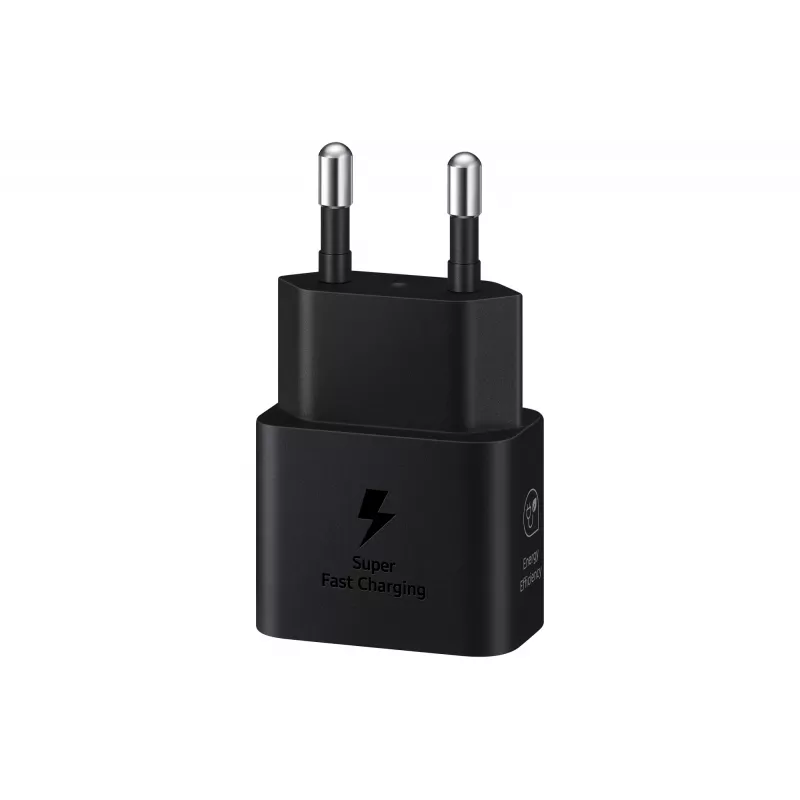 Lādētājs Samsung EP-T2510 25W USB-C ātrai uzlādei, melns, 1 m kabelis