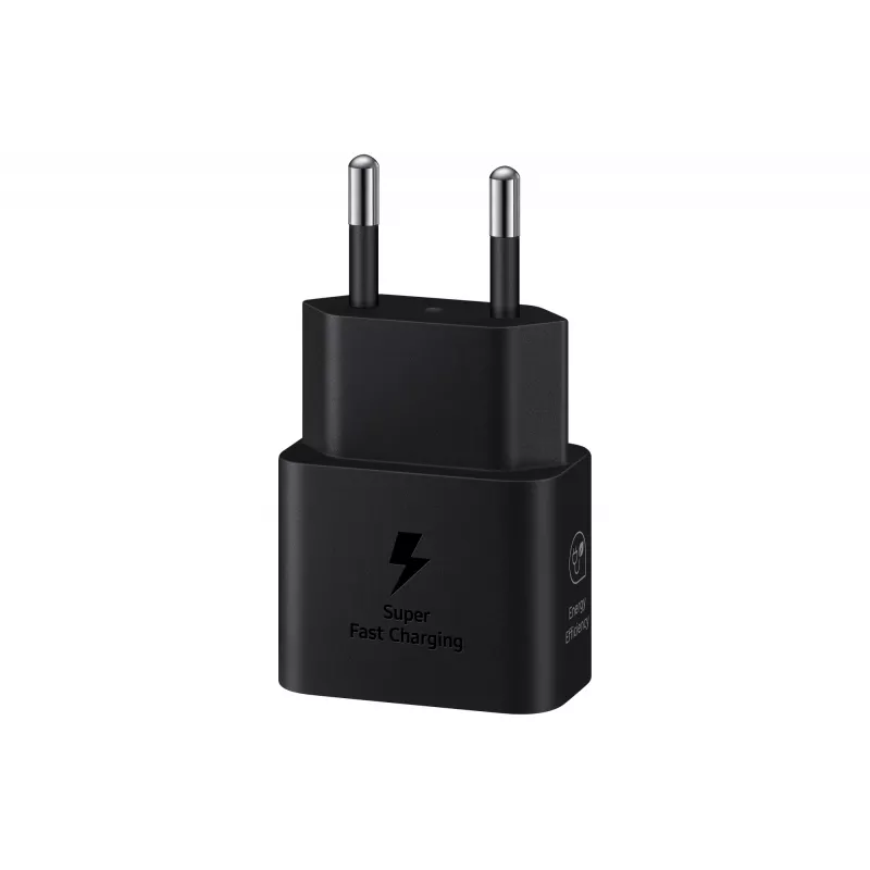 Lādētājs Samsung EP-T2510 25W USB-C ātrai uzlādei, melns, 1 m kabelis