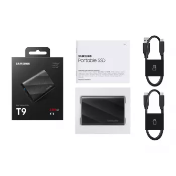 Samsung MU-PG4T0B 4 TB USB Type-C USB 3.2 Gen 2x2 Melns