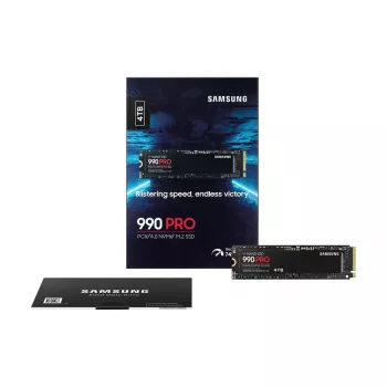 Samsung 990 PRO 4 TB M.2 PCI Express 4.0 NVMe V-NAND MLC SSD disks