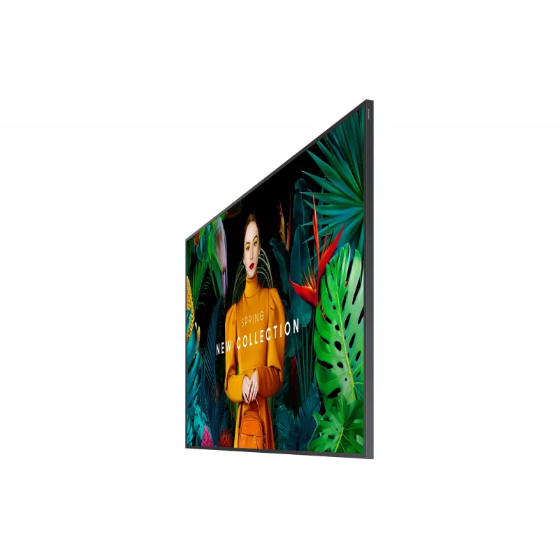 Samsung QB75C Digitālā izkārtne 190,5 cm (75 collas) LCD Wi-Fi 350 cd/m² 4K Ultra HD Melns ar iebūvētu Tizen procesoru 16/7