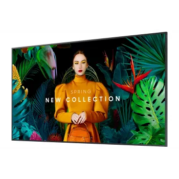Samsung QB85C Digitālais displejs 2.16 m (85 collas) LCD Wi-Fi 350 cd/m² 4K Ultra HD Melns Ar iebūvētu Tizen procesoru 16/7