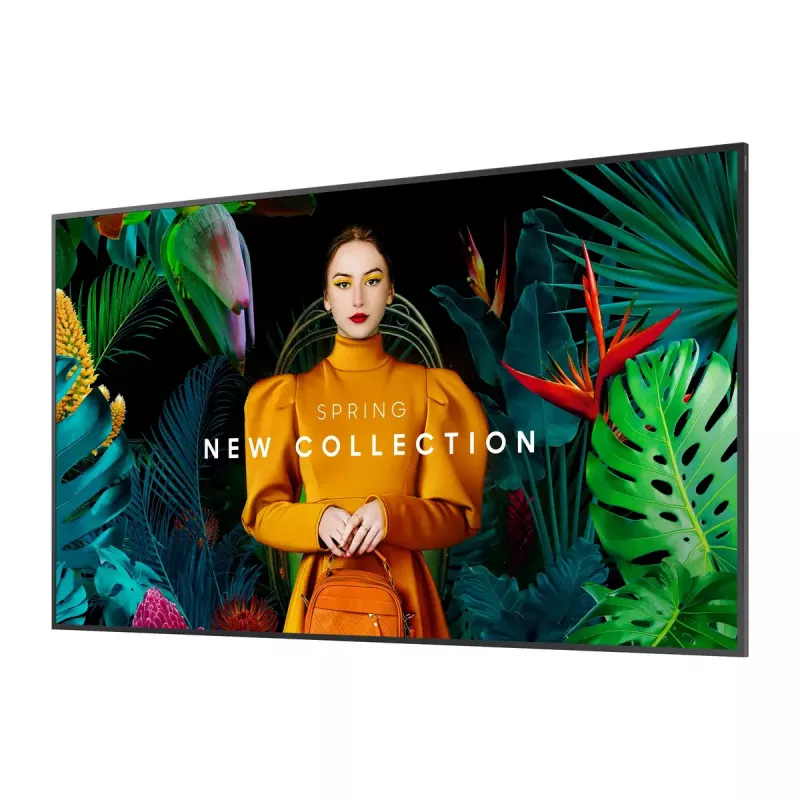 Samsung QB50C digitālais displejs 127 cm (50 inch) LCD Wi-Fi 350 cd/m² 4K Ultra HD Melns ar Tizen procesoru 16/7