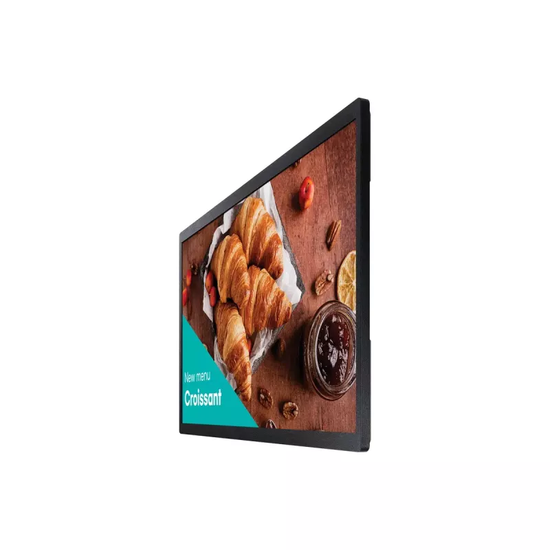 Samsung QB24C digitālās zīmju panelis 61 cm (24 collas) LED Wi-Fi 250 cd/m² Full HD Melns ar iebūvētu Tizen procesoru 16/7