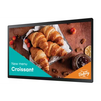 Samsung QB24C-T digitālais displejs 61 cm (24 collas) LED Wi-Fi 250 cd/m² Full HD Melns Skārienjutīgs Iebūvēts procesors Tizen 7.0 16/7