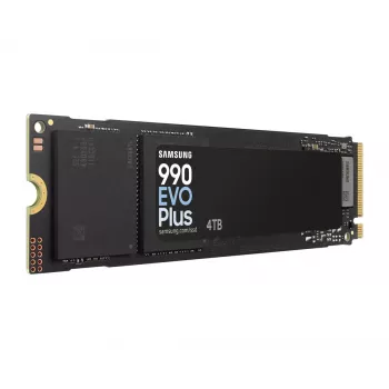 Samsung 990 EVO Plus 4 TB M.2 NVMe SSD (M.2 2280) PCIe 4.0, 7150/6300 MB/s, V-NAND TLC