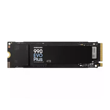 Samsung 990 EVO Plus 4 TB M.2 NVMe SSD (M.2 2280) PCIe 4.0, 7150/6300 MB/s, V-NAND TLC