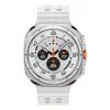 Samsung Galaxy Watch Ultra 3.81 cm (1.5 collu) AMOLED 47 mm Digitāls 480 x 480 pikseļi Skārienekrāns 4G Balts Wi-Fi GPS (satelīts)