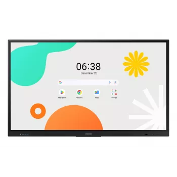 Samsung WA75 interaktīvā tāfele 190.5 cm (75 collas) 3840 x 2160 pikseļi Skārienjutīgs Melns