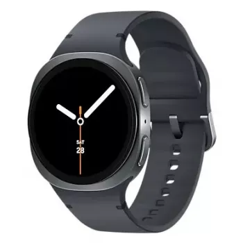 Samsung Galaxy Watch 8 3.3 cm (1.3 collas) AMOLED 40 mm Digitāls 438 x 438 pikseļi Skārienjutīgs Grafīts Wi-Fi GPS (satelīts)