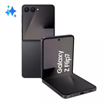 Viedtālrunis Samsung Galaxy Z Flip7 salokāms 6.8 collu 12 GB RAM 512 GB JetBlack, 5G, Divi 50+12 MP, 4300 mAh