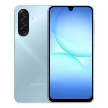 Viedtālrunis Samsung Galaxy A17 6.7 collu AMOLED 90Hz, 4 GB RAM, 128 GB, 50 MP, 5000 mAh, Hibrīds Dual SIM, IP54 (Gaiši zils)