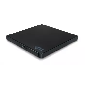 HITACHI-LG DATA STORAGE Slim Portable DVD-rakstītājs GP57EB40 - USB 2.0 - Melns