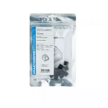 Portu bloķētājs Smartkeeper NL03P1BK RJ-45 Melns 12 gab.