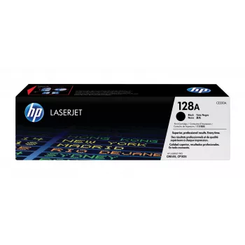 HP 128A melna oriģinālā LaserJet tonera kasetne, 2000 lpp., Melna, 1 gab.