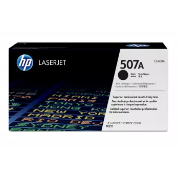 HP 507A Melns Origināls Lāzera Tonera Kasetne