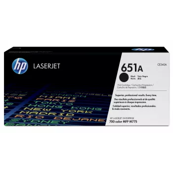 Tonera kasetne HP CE340A melna 25000 lapas