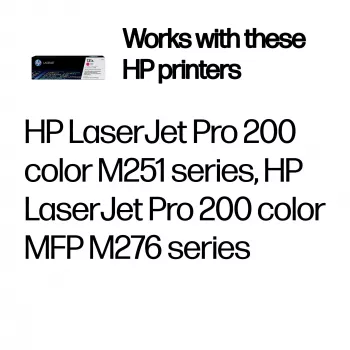HP 131A fuksīna oriģinālā LaserJet tonera kasetne, 1800 lapas, 1 gab.