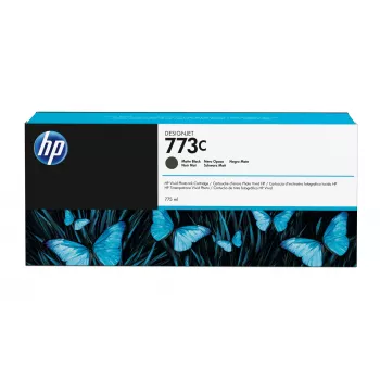HP 773C 775 ml Matēta melna tintes kasetne DesignJet