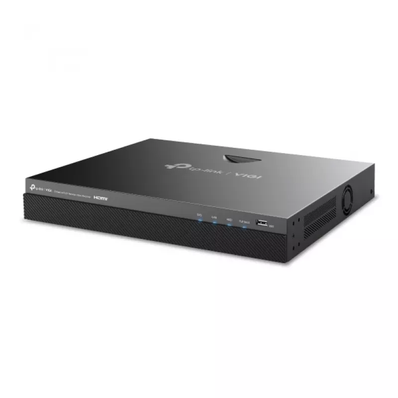 TP-Link VIGI NVR2008H-8MP 8 kanālu PoE+ tīkla video reģistrators