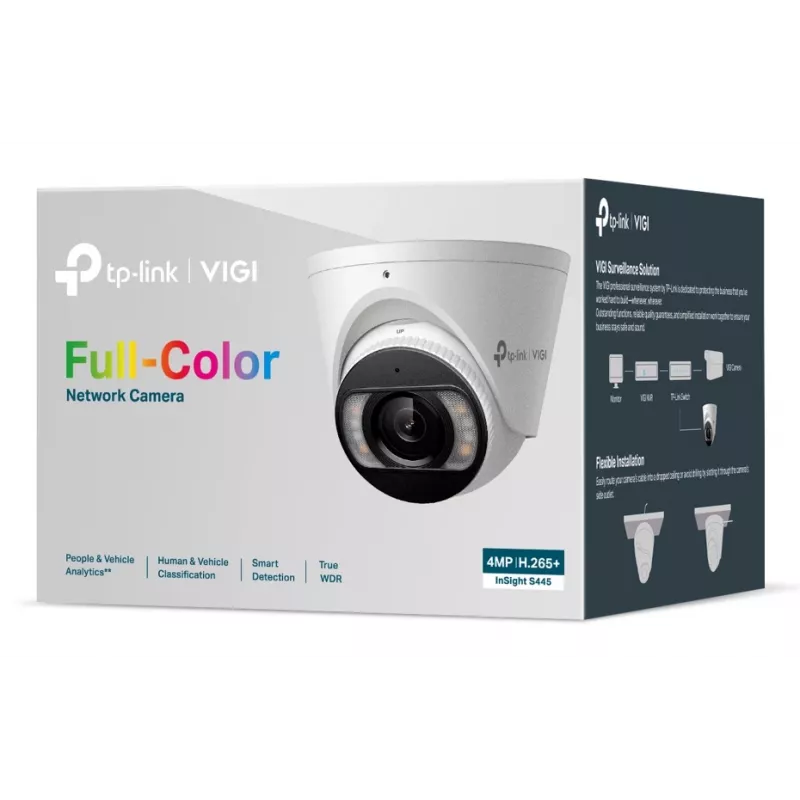 TP-Link INSIGHT S445 āra kupola IP kamera 2688 x 1520 pikseļi, griestu montāža
