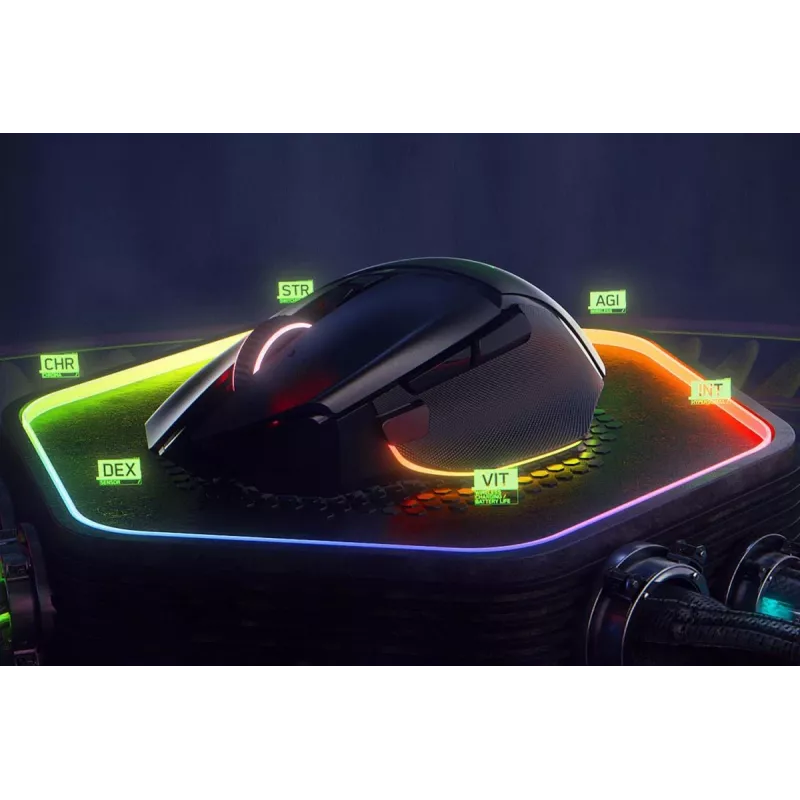 RAZER Basilisk V3 Pro Pielāgojama Bezvadu Spēļu Pele ar Razer Hyperscroll Tilt Riteni