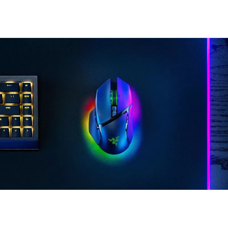RAZER Basilisk V3 Pro Pielāgojama Bezvadu Spēļu Pele ar Razer Hyperscroll Tilt Riteni