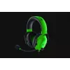 Vadu spēļu austiņas Razer BlackShark V2 X — apauss, 3.5 mm, 1.3 m kabelis, TriForce draiveri, virtuālais apkārtējais skaņas