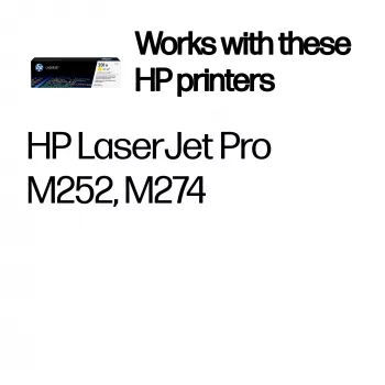 Toner kasetne HP CF402A 201A 1400 lapas Dzeltena