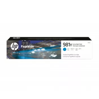 HP 981Y Extra High Yield Cyan Original PageWide kasetne