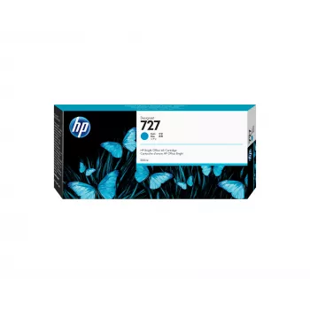 HP 727 300 ml ciāna tintes kasetne DesignJet