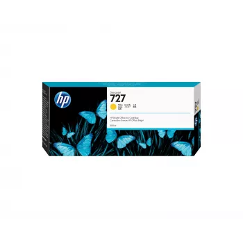 HP 727 300 ml dzeltena DesignJet tintes kasetne