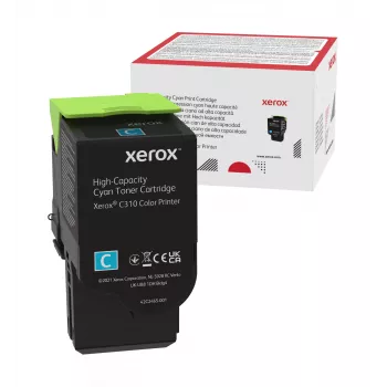 Xeros oriģinālā C310/C315 ciāna augstas ietilpības tonera kasetne (5500 lapas) - 006R04365