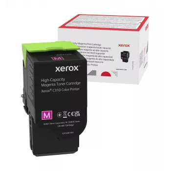 Xerox Genuine ® C310/C315 Magenta lielas ietilpības tonera kasetne (5500 lpp.) - 006R04366