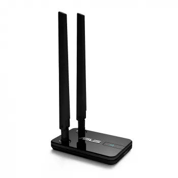 ASUS USB-AC58, Wi-Fi 5 (802.11ac), Melns