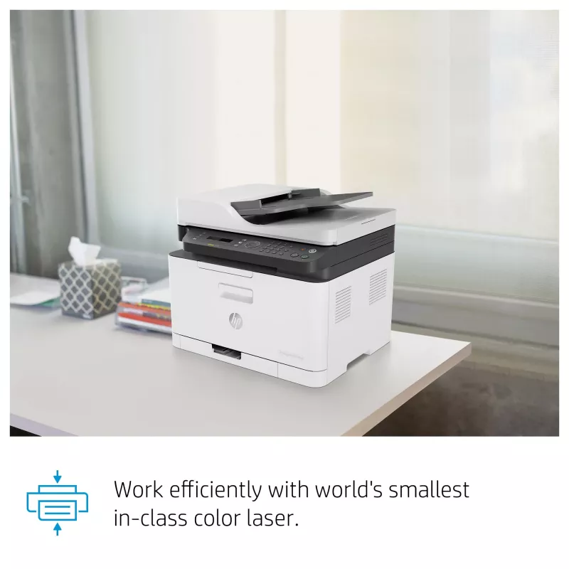 HP Color Laser MFP 179fnw daudzfunkciju lāzerprinteris, krāsu, A4, tīkls, Wi-Fi
