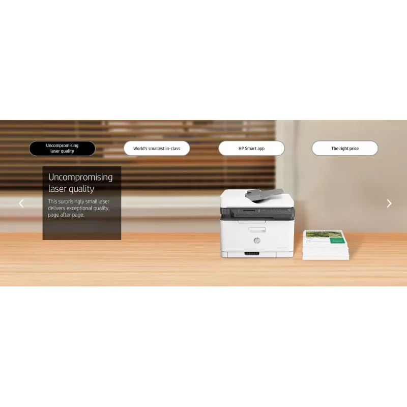 HP Color Laser MFP 179fnw daudzfunkciju lāzerprinteris, krāsu, A4, tīkls, Wi-Fi
