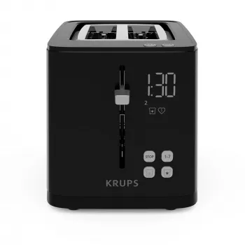 Toasteris Krups Smart'n Light KH6418 2 šķēles 850 W Melns