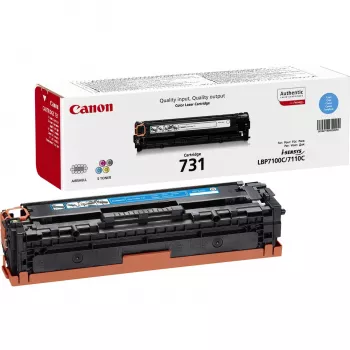 Canon 731 oriģinālā tonera kasetne ciāna