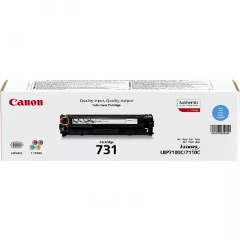 Canon 731 oriģinālā tonera kasetne ciāna