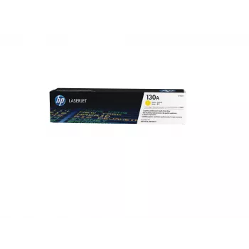 HP 130A dzeltena oriģinālā LaserJet tonera kasetne, 1000 lapas, dzeltena, 1 gab.