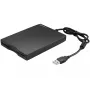 Sandberg USB diskešu diskdzinis, ārējais, USB 2.0, 360 RPM, 102 mm, 140 mm, 17 mm