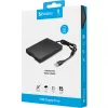 Sandberg USB diskešu diskdzinis, ārējais, USB 2.0, 360 RPM, 102 mm, 140 mm, 17 mm