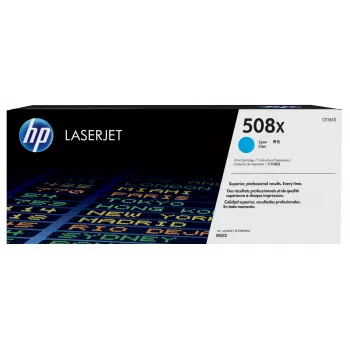 HP 508X lielas ietilpības ciāna oriģinālā LaserJet tonera kasetne