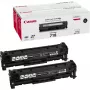 Canon CRG-718 Bk VP toner kasetne 2 gab. Oriģināla Melna