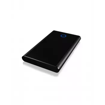 ICY BOX IB-273StU3 2,5 collu HDD/SSD korpuss, melns