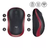 Pele Logitech M185 Wireless Sarkana